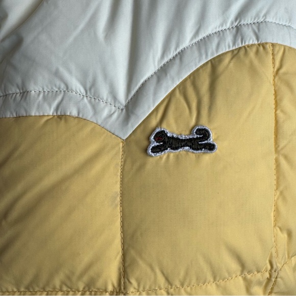 Le Tigre Yellow and Cream Puffer Vest - Picture 5 of 12